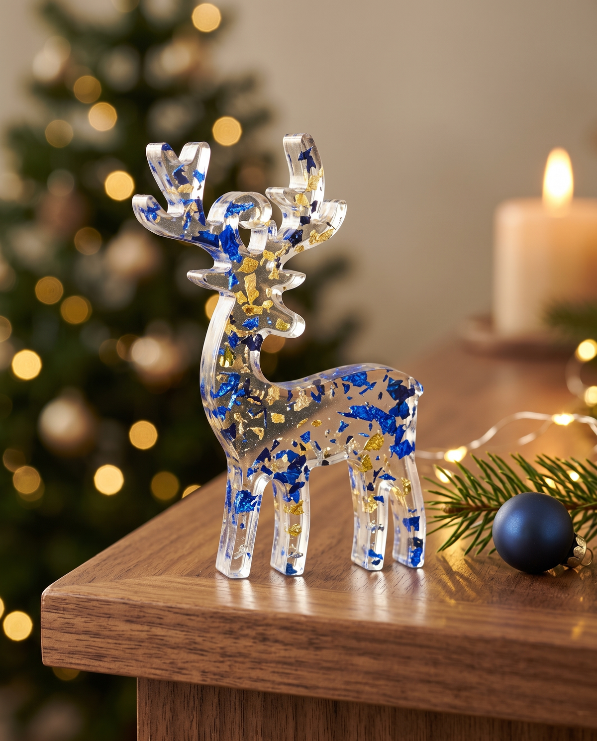 Winter Starlight Reindeer