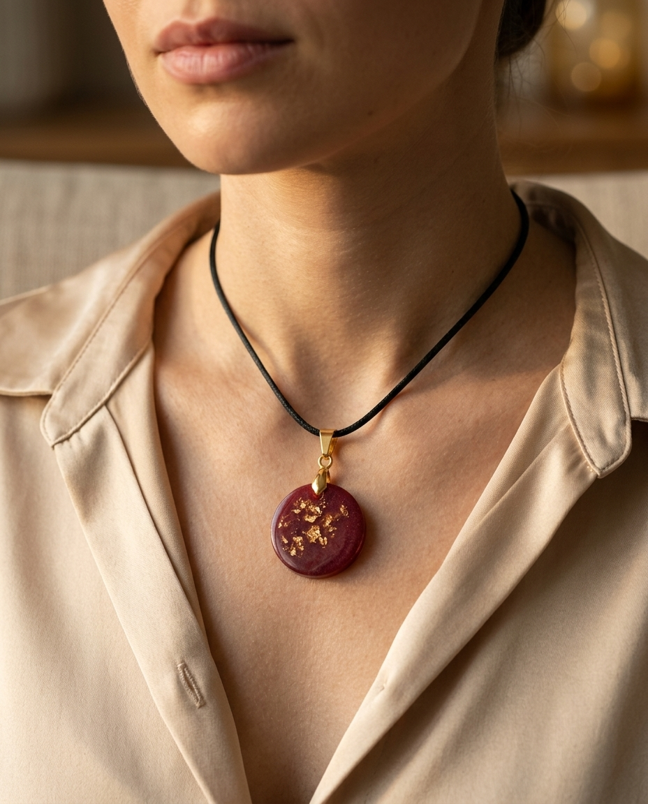Burgundy Golden Ember