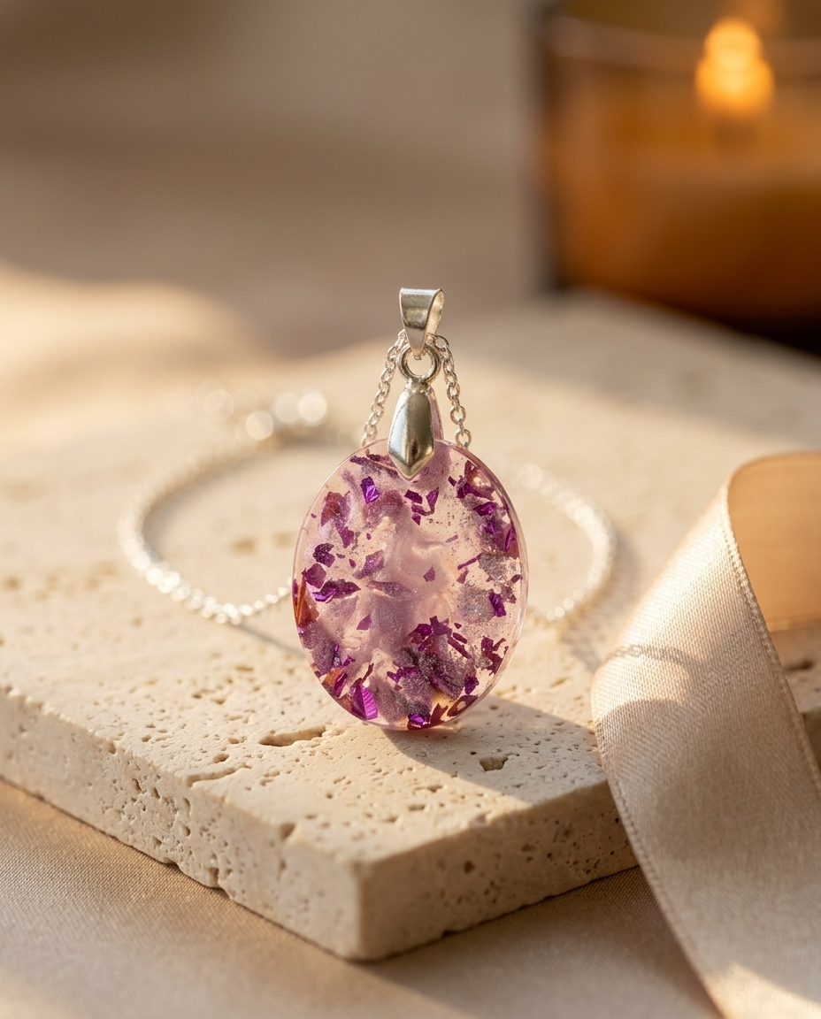 Violet Aurora with Pearlescent Shimmer