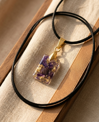 Violet Ember Pendant