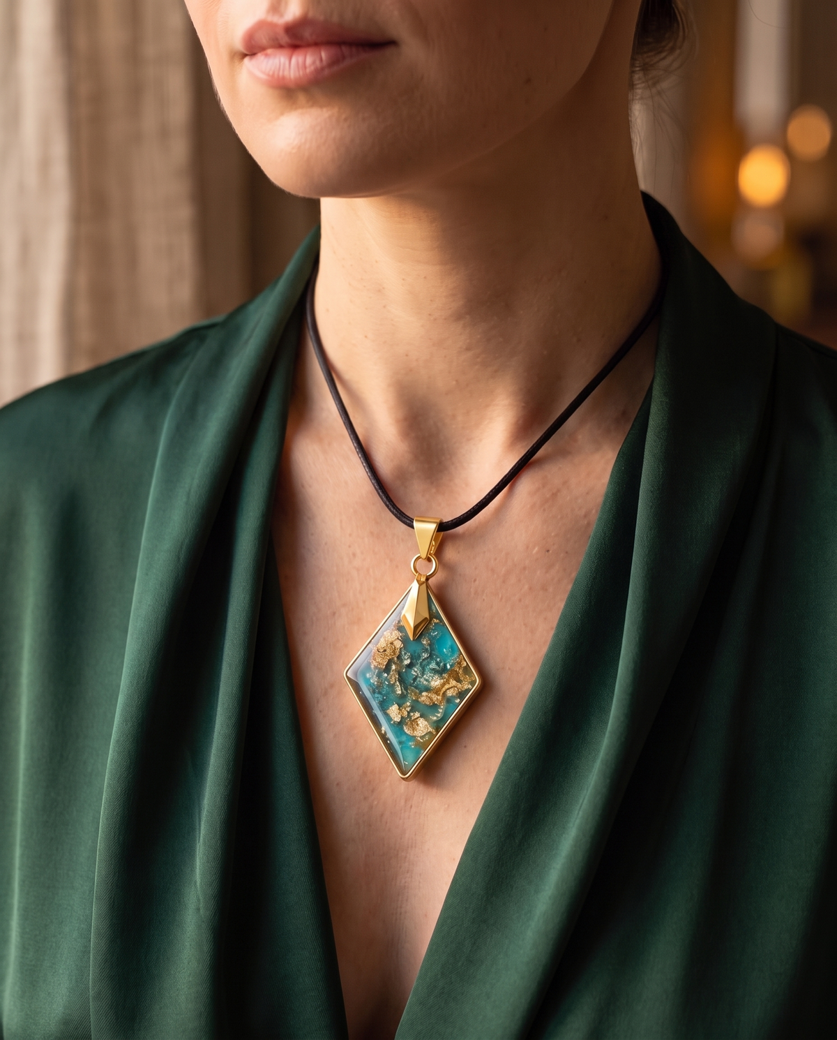 Lagoon Shard Pendant
