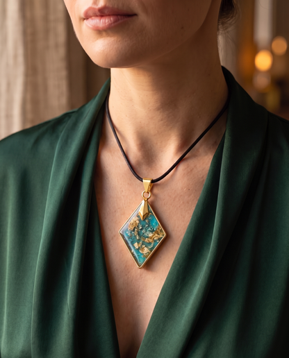 Lagoon Shard Pendant