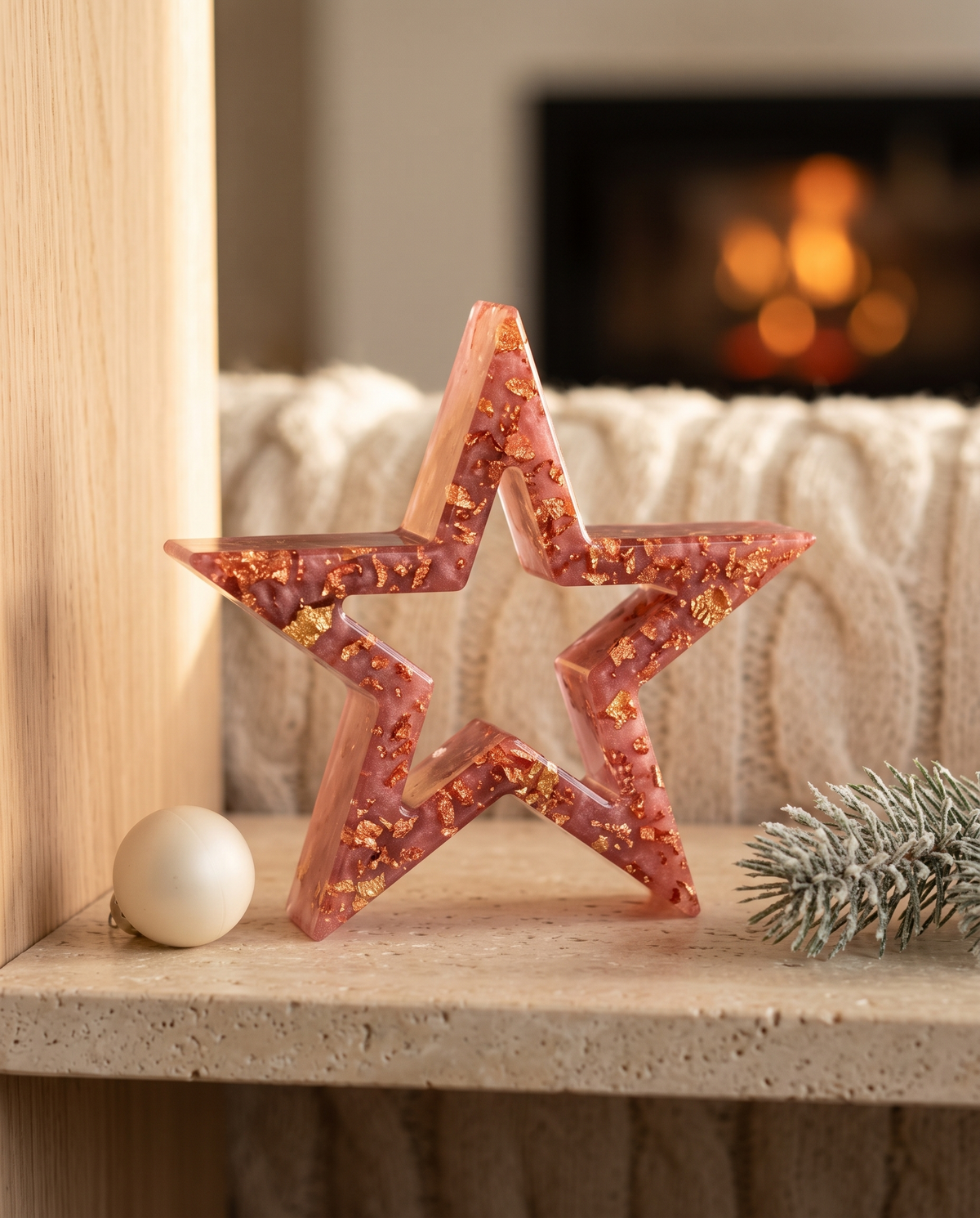 Rosé Gold Radiance Star