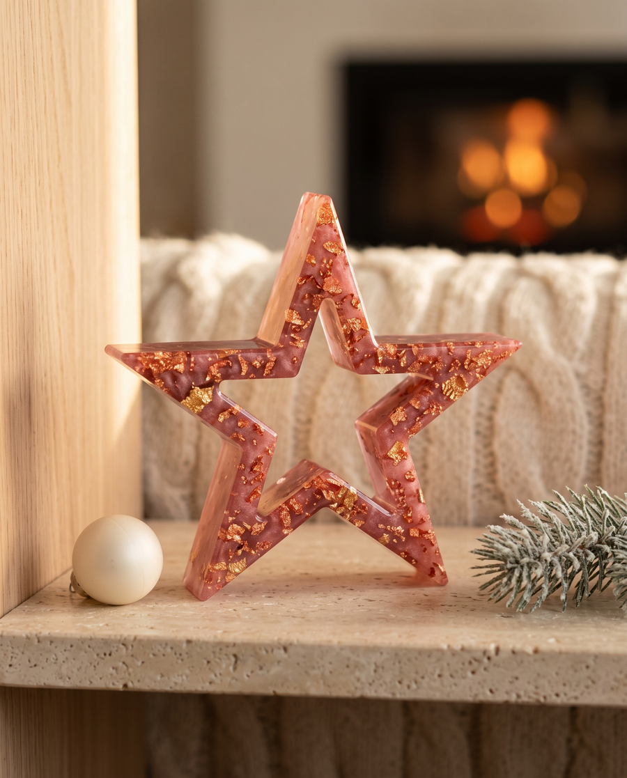 Rosé Gold Radiance Star