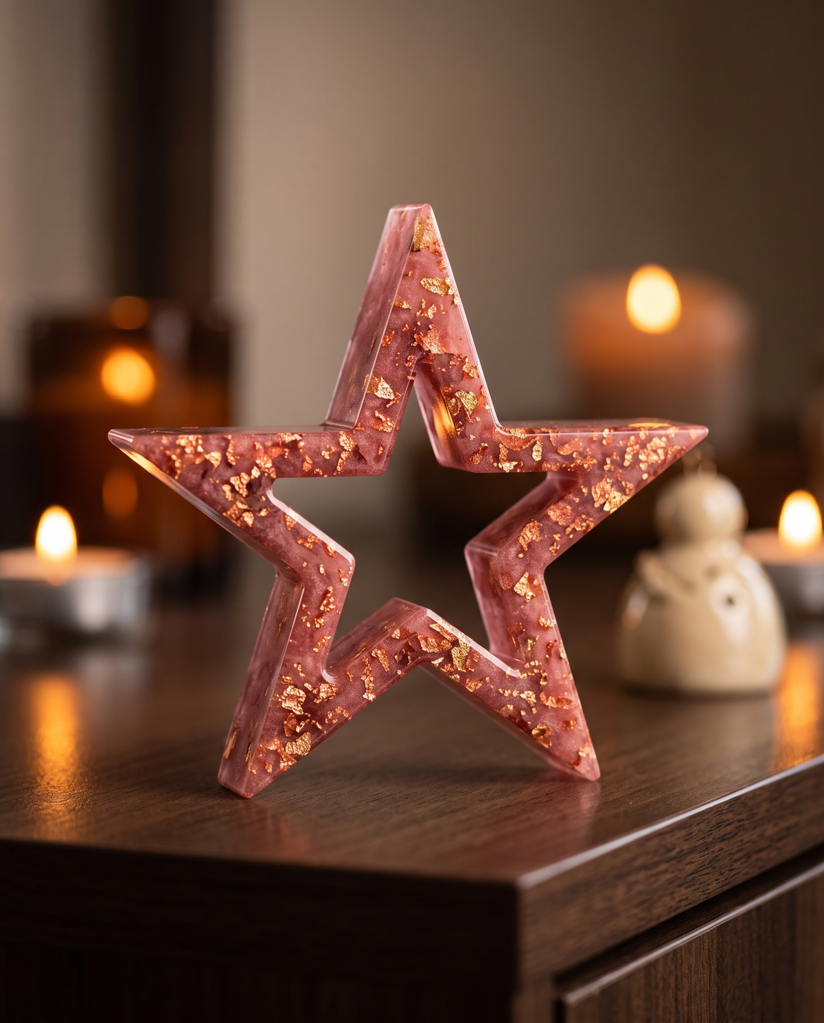 Rosé Gold Radiance Star