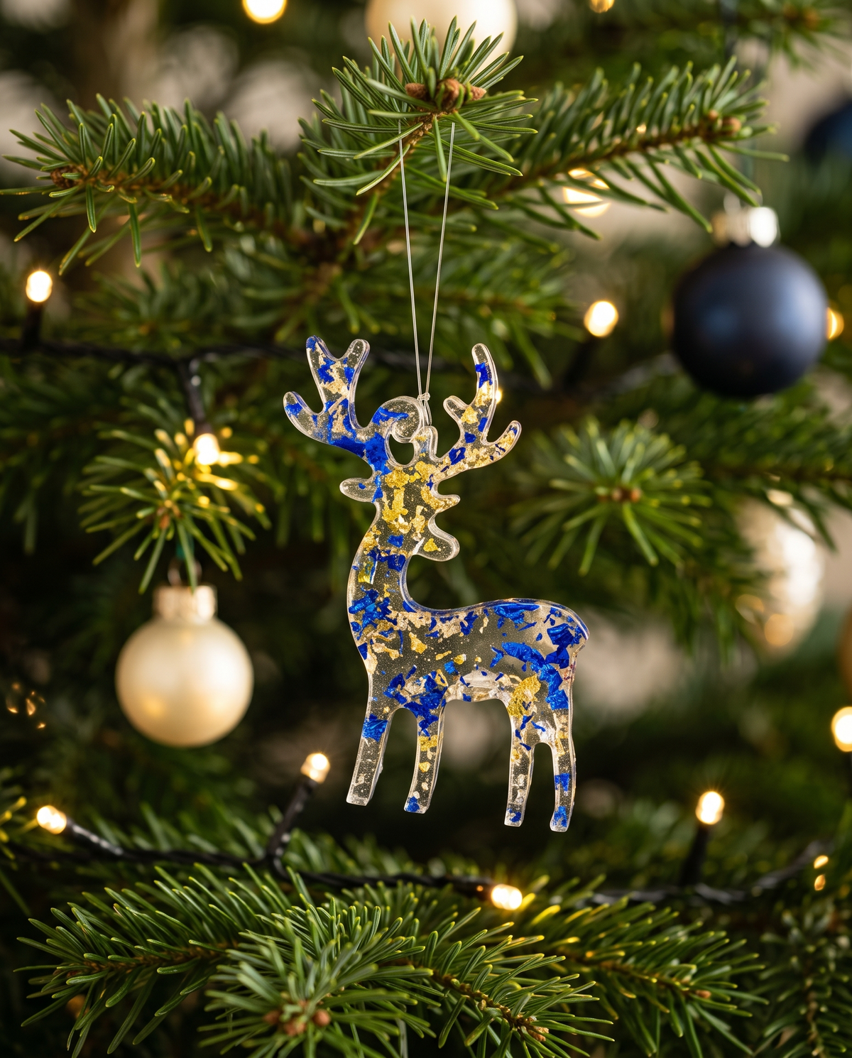 Winter Starlight Reindeer