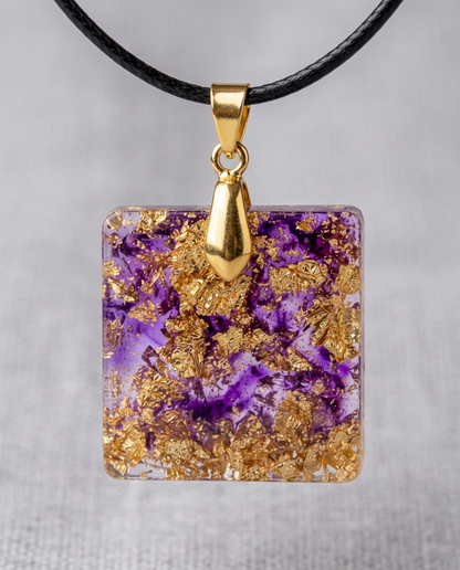 Violet Gilded Mosaic