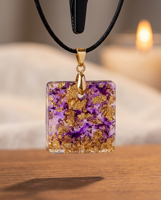 Violet Gilded Mosaic