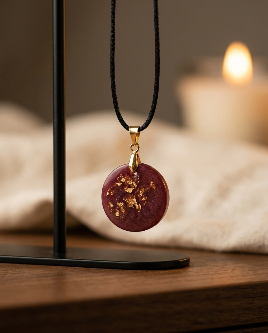 Burgundy Golden Ember